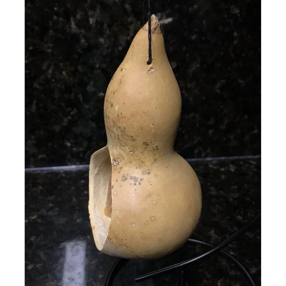 Vintage Nativity Gourd‎ Christmas Tree Ornament Folk Art